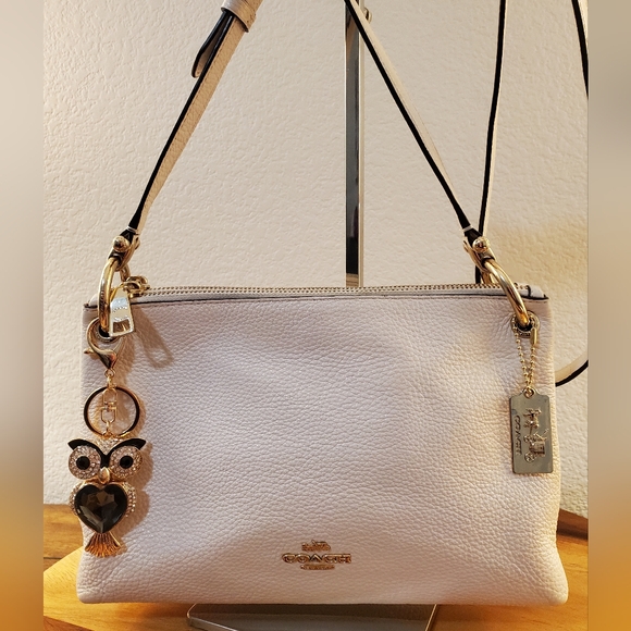 Coach Handbags - COACH MIA LEATHER CROSSBODY BAG IN GREAT GENTLY USED CONDITION!